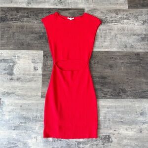 Red Cut-Out Dress